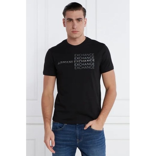 Armani Exchange T-shirt | Regular Fit ze sklepu Gomez Fashion Store w kategorii T-shirty męskie - zdjęcie 172847095