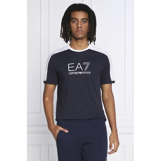 EA7 T-shirt | Regular Fit ze sklepu Gomez Fashion Store w kategorii T-shirty męskie - zdjęcie 172847206