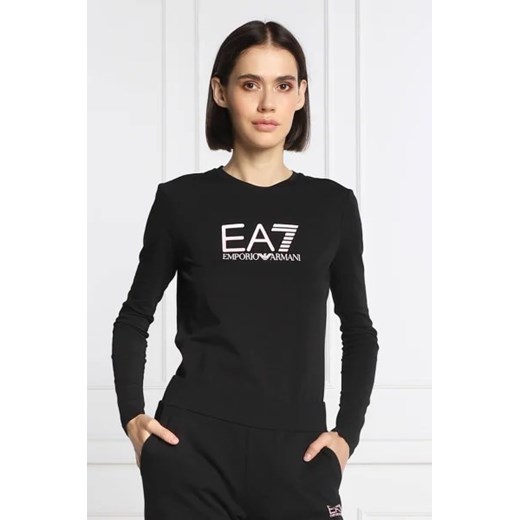 EA7 Bluzka | Regular Fit ze sklepu Gomez Fashion Store w kategorii Bluzki damskie - zdjęcie 172847807