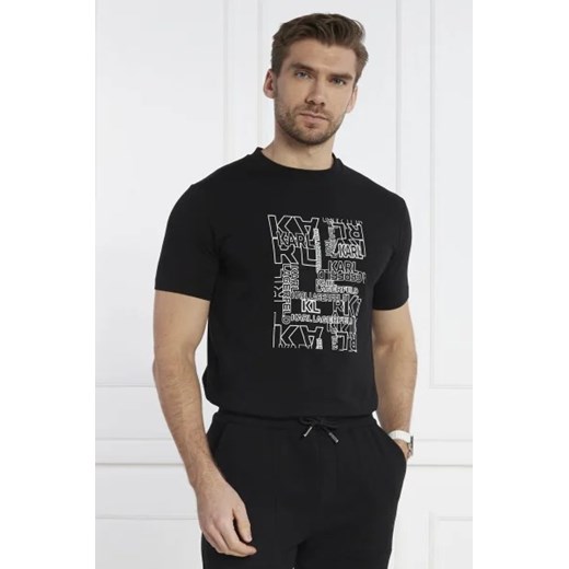 Karl Lagerfeld T-shirt | Regular Fit ze sklepu Gomez Fashion Store w kategorii T-shirty męskie - zdjęcie 172847829