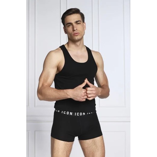 Dsquared2 Tank top | Slim Fit Dsquared2 M wyprzedaż Gomez Fashion Store