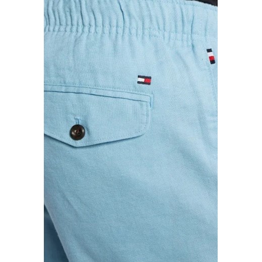 Tommy Hilfiger Lniane szorty HARLEM | Regular Fit Tommy Hilfiger 32 wyprzedaż Gomez Fashion Store