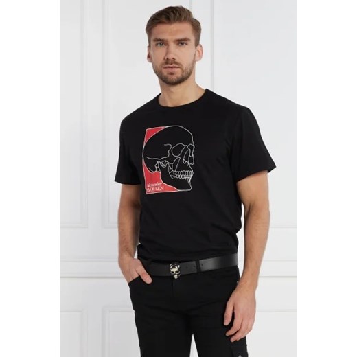 Alexander McQueen T-shirt | Regular Fit ze sklepu Gomez Fashion Store w kategorii T-shirty męskie - zdjęcie 172848029