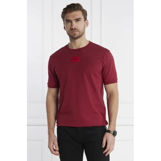 HUGO T-shirt Diragolino212 | Regular Fit M wyprzedaż Gomez Fashion Store