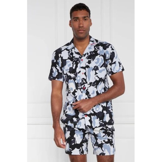 Hugo Bodywear Piżama Foliage PJ Short | Relaxed fit ze sklepu Gomez Fashion Store w kategorii Piżamy męskie - zdjęcie 172848807
