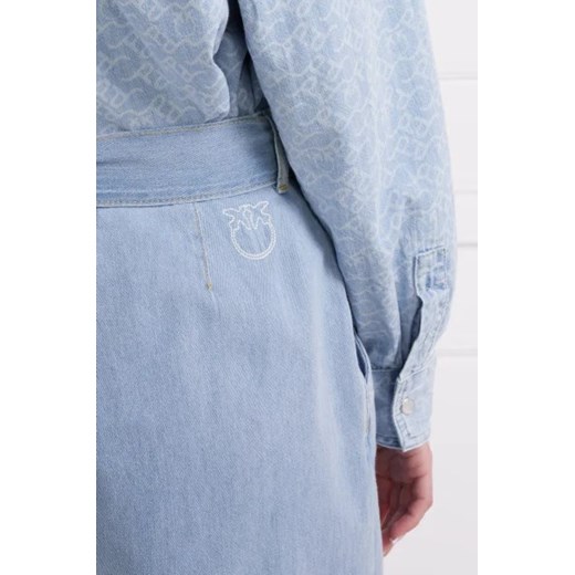 Pinko Szorty + pasek CIRCUITO | Relaxed fit Pinko 40 okazyjna cena Gomez Fashion Store