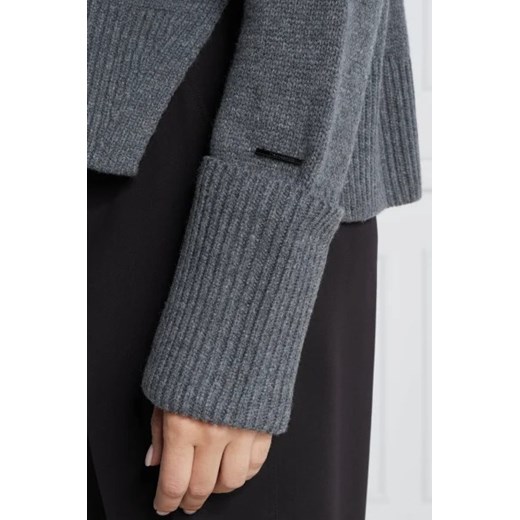 Calvin Klein Wełniany golf | Regular Fit | z dodatkiem kaszmiru Calvin Klein XS okazyjna cena Gomez Fashion Store