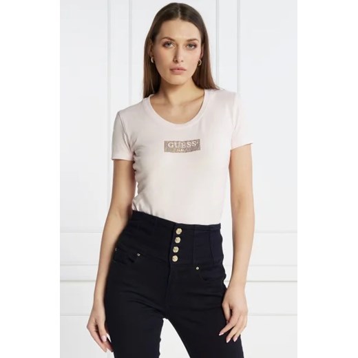 GUESS T-shirt | Slim Fit ze sklepu Gomez Fashion Store w kategorii Bluzki damskie - zdjęcie 172849707