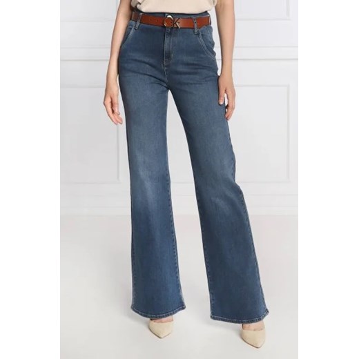 RIANI Jeansy | flare fit Riani 42 promocyjna cena Gomez Fashion Store