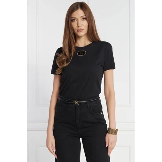 Elisabetta Franchi T-shirt | Regular Fit ze sklepu Gomez Fashion Store w kategorii Bluzki damskie - zdjęcie 172851118