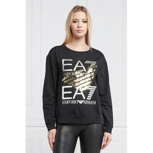EA7 Bluza | Regular Fit S wyprzedaż Gomez Fashion Store