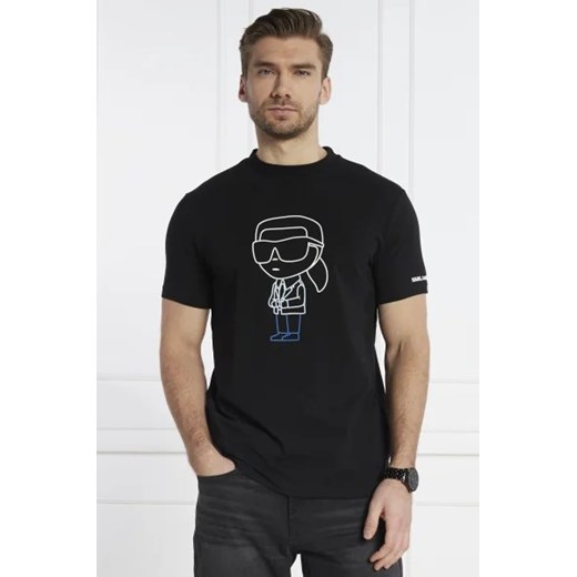 Karl Lagerfeld T-shirt | Regular Fit ze sklepu Gomez Fashion Store w kategorii T-shirty męskie - zdjęcie 172851599