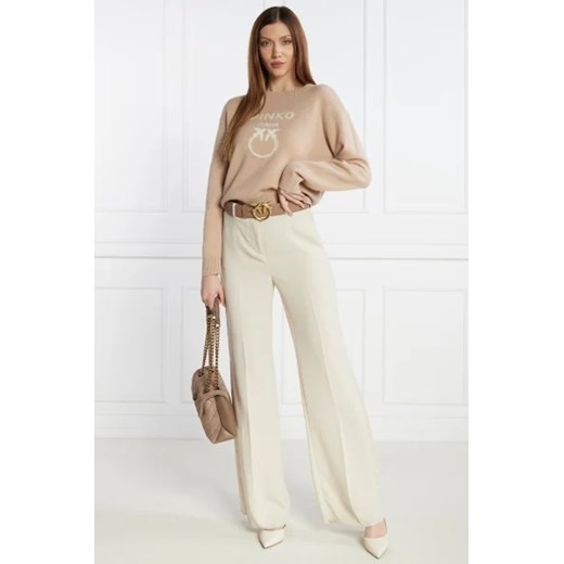 Pinko Wełniany sweter | Regular Fit Pinko XL wyprzedaż Gomez Fashion Store