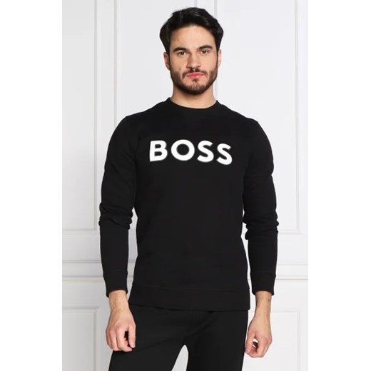 BOSS ORANGE Bluza WELOGOCREWX | Regular Fit ze sklepu Gomez Fashion Store w kategorii Bluzy męskie - zdjęcie 172851816