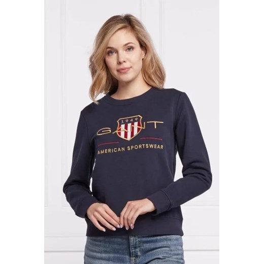 Gant Bluza ARCHIVE SHIELD | Regular Fit ze sklepu Gomez Fashion Store w kategorii Bluzy damskie - zdjęcie 172851885