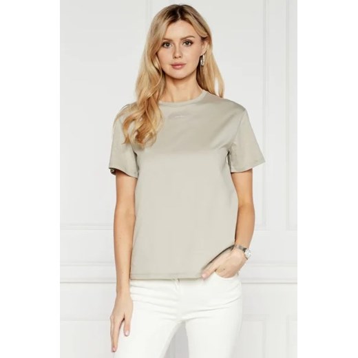 Calvin Klein T-shirt | Regular Fit ze sklepu Gomez Fashion Store w kategorii Bluzki damskie - zdjęcie 172852036