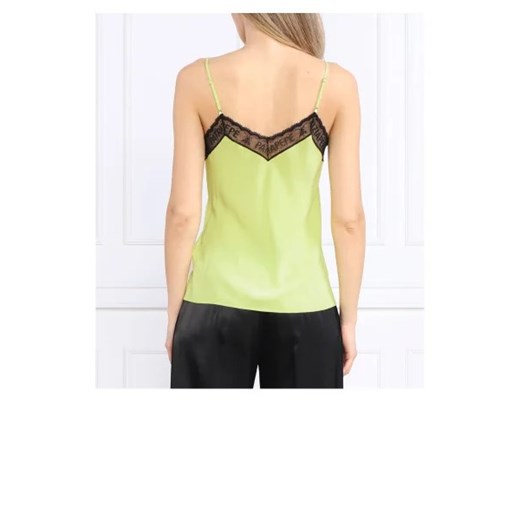 Patrizia Pepe Satynowy top | Regular Fit Patrizia Pepe 40 Gomez Fashion Store promocyjna cena