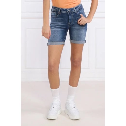 Pepe Jeans London Szorty POPPY | Regular Fit ze sklepu Gomez Fashion Store w kategorii Szorty - zdjęcie 172852376
