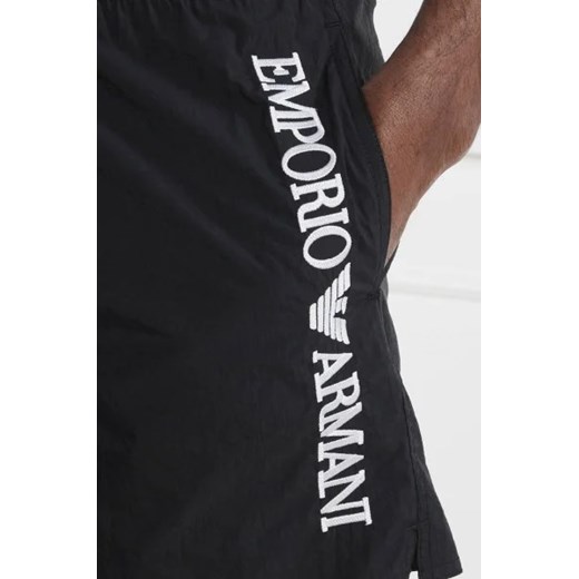 Kąpielówki Emporio Armani z poliamidu
