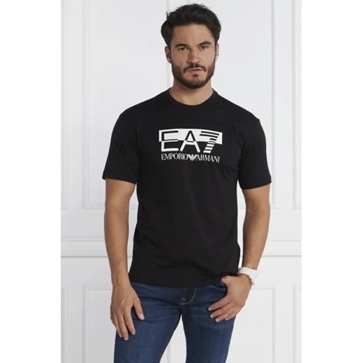 EA7 T-shirt | Regular Fit S Gomez Fashion Store wyprzedaż