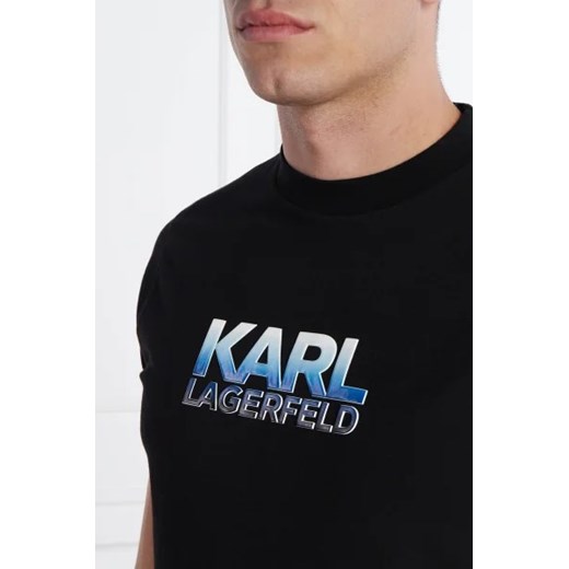 Karl Lagerfeld T-shirt | Regular Fit Karl Lagerfeld XL okazyjna cena Gomez Fashion Store