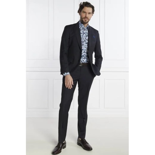 BOSS BLACK Wełniany garnitur H-Huge | Slim Fit ze sklepu Gomez Fashion Store w kategorii Garnitury męskie - zdjęcie 172855048