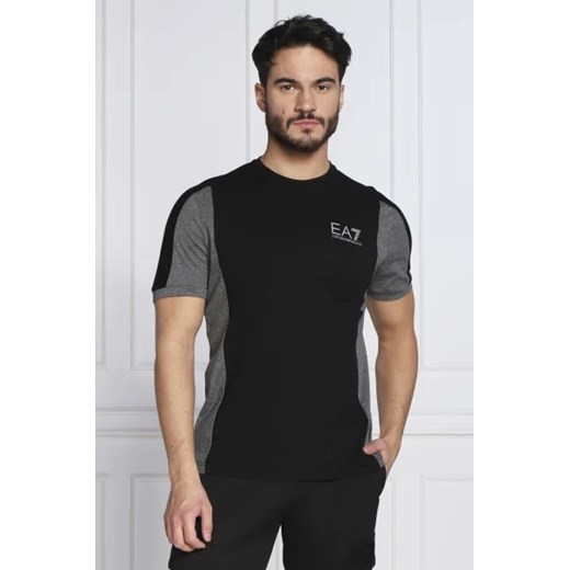 EA7 T-shirt | Regular Fit ze sklepu Gomez Fashion Store w kategorii T-shirty męskie - zdjęcie 172855235