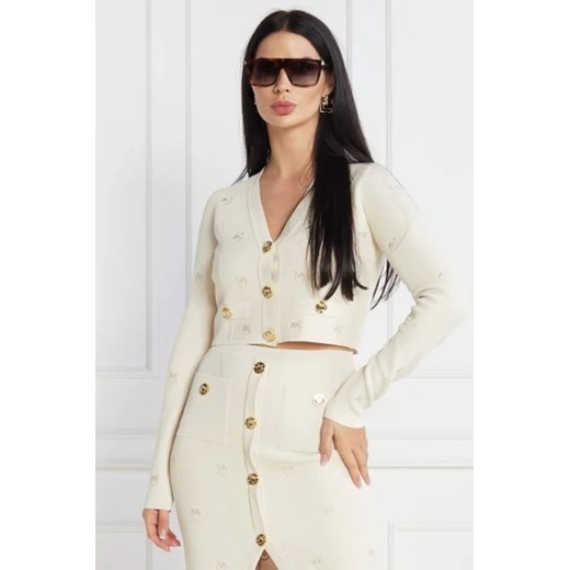 Pinko Kardigan | Cropped Fit ze sklepu Gomez Fashion Store w kategorii Swetry damskie - zdjęcie 172855325