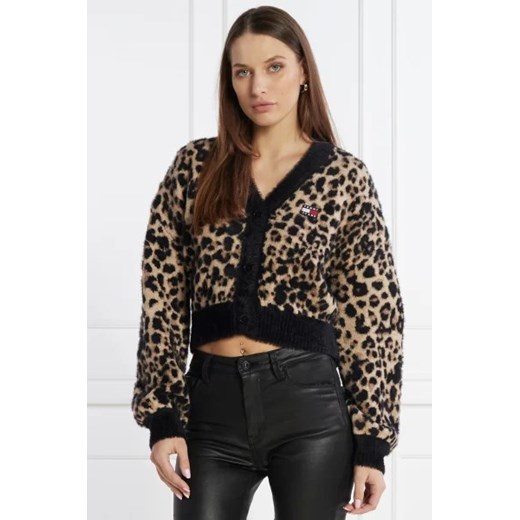 Tommy Jeans Kardigan | Regular Fit Tommy Jeans XL okazja Gomez Fashion Store