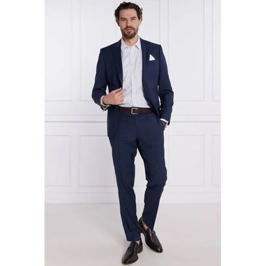 BOSS BLACK Wełniany garnitur H-Huge | Slim Fit 52 promocyjna cena Gomez Fashion Store