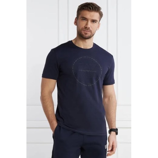 EA7 T-shirt | Regular Fit ze sklepu Gomez Fashion Store w kategorii T-shirty męskie - zdjęcie 172855975