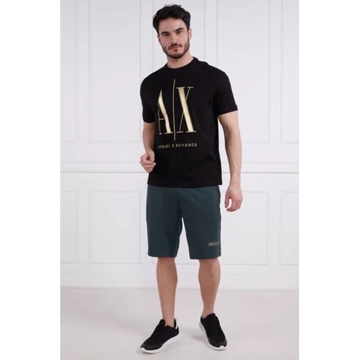 T-shirt męski Armani Exchange w stylu młodzieżowym z krótkim rękawem 