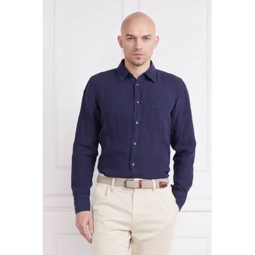 BOSS ORANGE Lniana koszula Relegant_6 | Regular Fit ze sklepu Gomez Fashion Store w kategorii Koszule męskie - zdjęcie 172856436
