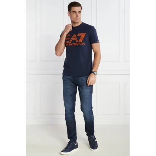 EA7 T-shirt | Regular Fit L okazja Gomez Fashion Store