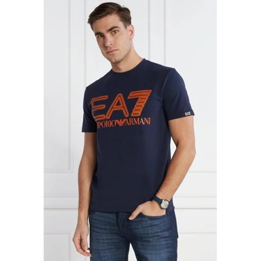 EA7 T-shirt | Regular Fit ze sklepu Gomez Fashion Store w kategorii T-shirty męskie - zdjęcie 172856936