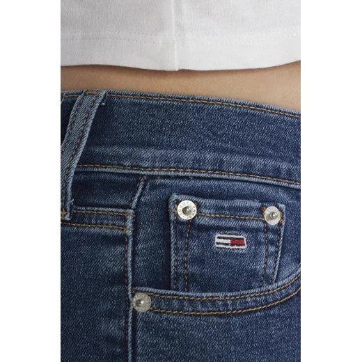 Jeansy damskie Tommy Jeans z elastanu