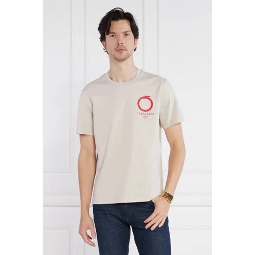 Trussardi T-shirt | Regular Fit ze sklepu Gomez Fashion Store w kategorii T-shirty męskie - zdjęcie 172857077
