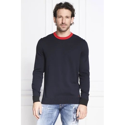 HUGO Sweter Scasius | Regular Fit ze sklepu Gomez Fashion Store w kategorii Swetry męskie - zdjęcie 172857326