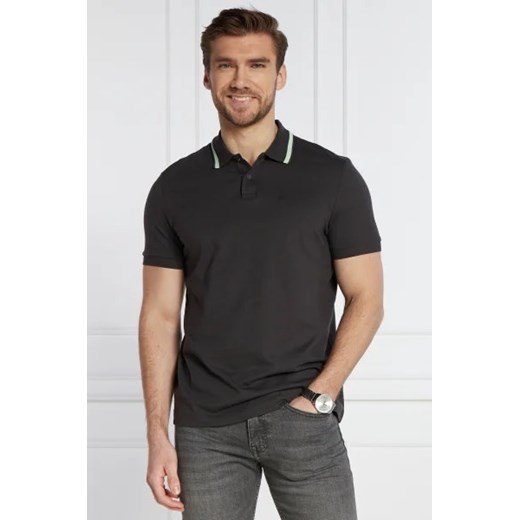 BOSS GREEN Polo Pio Badge | Regular Fit L Gomez Fashion Store wyprzedaż