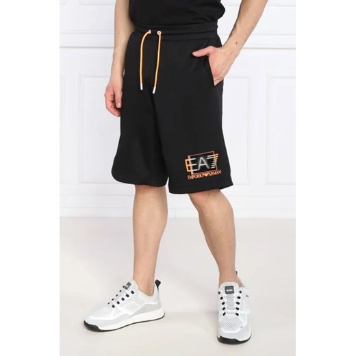 EA7 Szorty BERMUDA | Regular Fit ze sklepu Gomez Fashion Store w kategorii Spodenki męskie - zdjęcie 172858049