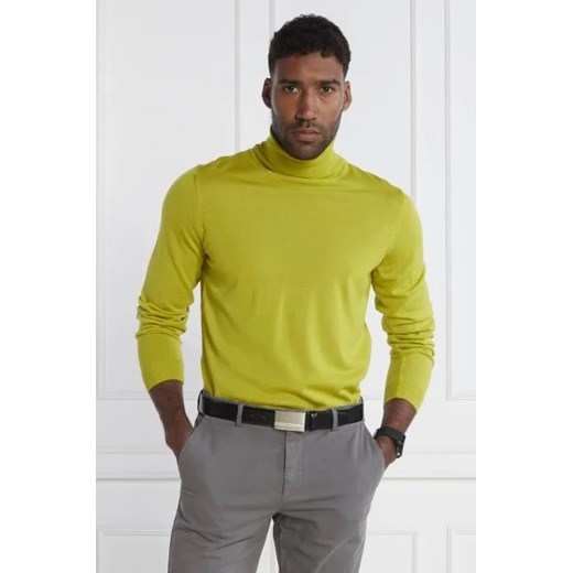 BOSS BLACK Wełniany golf Musso-P | Slim Fit XL okazyjna cena Gomez Fashion Store