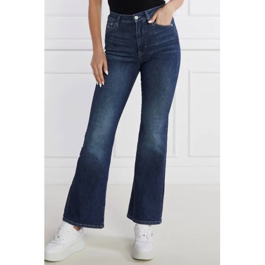 Tommy Jeans Jeansy SYLVIA | flare fit | high waist Tommy Jeans 28/30 promocja Gomez Fashion Store