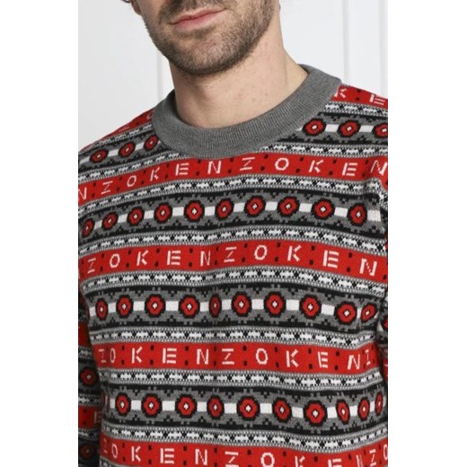 Kenzo Wełniany sweter | Regular Fit Kenzo XL okazyjna cena Gomez Fashion Store