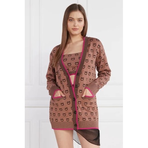 Pinko Kardigan | Regular Fit ze sklepu Gomez Fashion Store w kategorii Swetry damskie - zdjęcie 172859697
