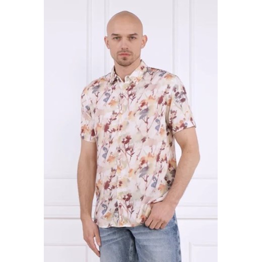 GUESS Koszula RAYON DSRT POPPY | Slim Fit ze sklepu Gomez Fashion Store w kategorii Koszule męskie - zdjęcie 172860185