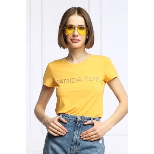 Patrizia Pepe T-shirt MAGLIAT | Regular Fit Patrizia Pepe M Gomez Fashion Store promocja