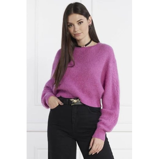 Patrizia Pepe Wełniany sweter | Cropped Fit ze sklepu Gomez Fashion Store w kategorii Swetry damskie - zdjęcie 172860399