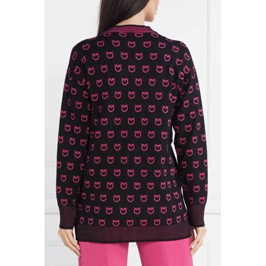 Pinko Kardigan TUBICO LOGO BIRD | Regular Fit Pinko S promocja Gomez Fashion Store