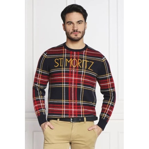 ST.Barth Sweter | Regular Fit | z dodatkiem wełny i kaszmiru ze sklepu Gomez Fashion Store w kategorii Swetry męskie - zdjęcie 172860726