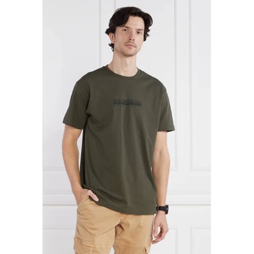 Napapijri T-shirt S-BOX SS 4 | Regular Fit ze sklepu Gomez Fashion Store w kategorii T-shirty męskie - zdjęcie 172861835